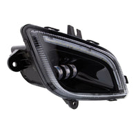 34 LED Black or Chrome Fog Light With LED Light Bar For 2018-2024 Freightliner Cascadia (Driver or Passenger Side)