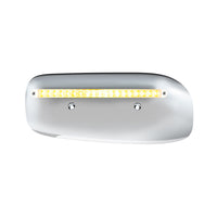 19 LED Rear Headlight Housing Cover For 2008-2023 Peterbilt 389 - Amber LEDs w Amber or Clear Lens (Driver or Passenger Side)