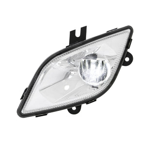 Chrome Single LED Fog Light For 2018-2024 Freightliner Cascadia - Competition (Driver or Passenger Side)