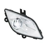Chrome Single LED Fog Light For 2018-2024 Freightliner Cascadia - Competition (Driver or Passenger Side)