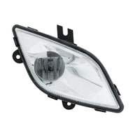 Chrome Single LED Fog Light For 2018-2024 Freightliner Cascadia - Competition (Driver or Passenger Side)