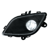 Black Single LED Fog Light For 2018-2024 Freightliner Cascadia - Competition (Driver or Passenger Side)