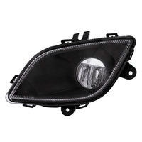 Black Single LED Fog Light For 2018-2024 Freightliner Cascadia - Competition (Driver or Passenger Side)