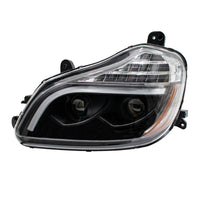 Blackout 8 LED Projection Headlight For 2013-2021 Kenworth T680 (Driver or Passenger Side)
