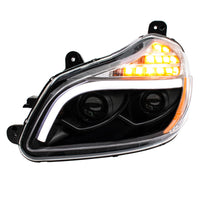 Blackout 8 LED Projection Headlight For 2013-2021 Kenworth T680 (Driver or Passenger Side)