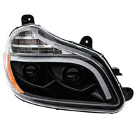 Blackout 8 LED Projection Headlight For 2013-2021 Kenworth T680 (Driver or Passenger Side)