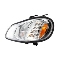 Chrome High Power Full LED Headlight For 2003-2024 Freightliner M2 (Driver or Passenger Side)
