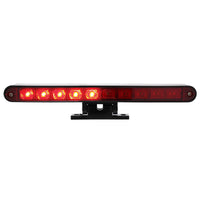 10 LED Split Function 3rd Brake Light With Chrome Swivel Pedestal Base (Red LEDs/Red Lens)