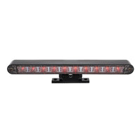 10 LED Dual Function 3rd Brake Light With Black Swivel Pedestal Base (Red LEDs/Clear Lens)