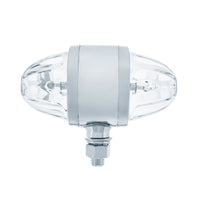 Chrome Double Face Housing With 2 Watermelon Glass Lens (Dark Amber or Clear Lens)