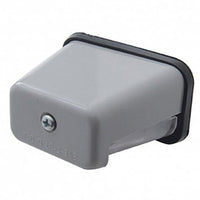 United Pacific - Gray Rectangular License Light