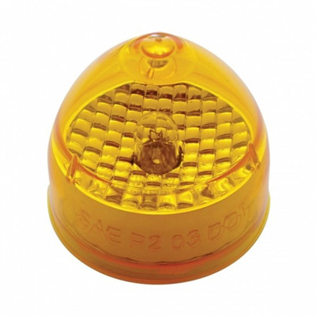 United Pacific - 2" Beehive Crystal Clearance/Marker Light (Amber or Red Lens)