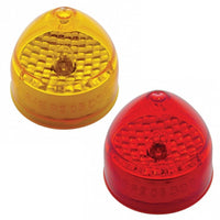 United Pacific - 2" Beehive Crystal Clearance/Marker Light (Amber or Red Lens)