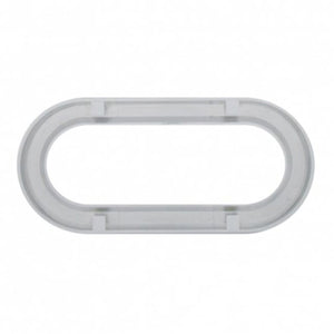 United Pacific - Chrome Twist-On Light Bezel For 6" Oval Light Grommet