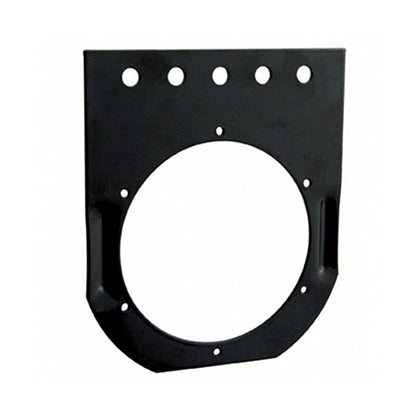 United Pacific - 4" Black Light Bracket (1 Hole)