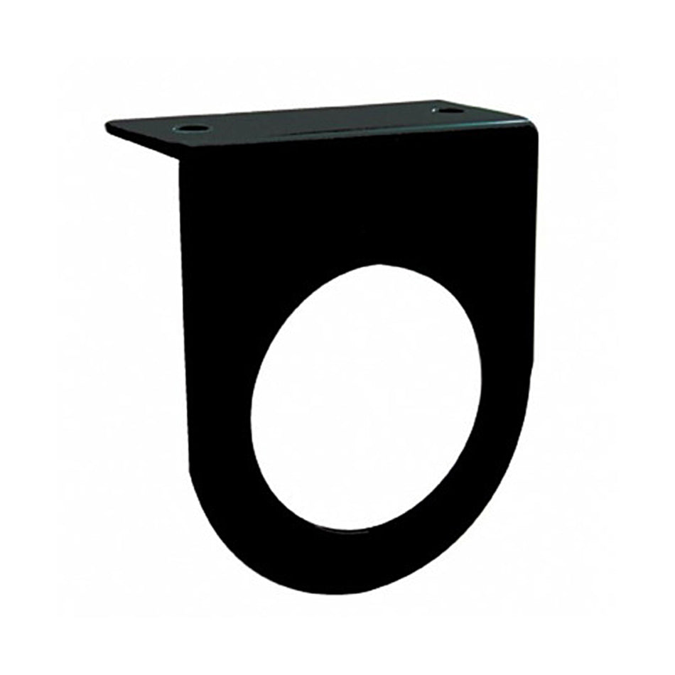 United Pacific - 2-1/2" Black Light Bracket With Flange (1 Hole)