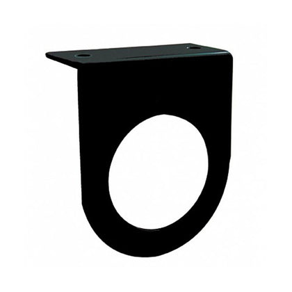 United Pacific - 2-1/2" Black Light Bracket With Flange (1 Hole)