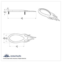 United Pacific - Chrome "Inferno" Light Bezel