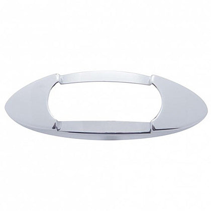 United Pacific - Chromed Plastic Maverick Light Bezel for Peterbilt