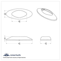 United Pacific - "Phantom I" Light Bezel & Lens Kit or Bezel Only