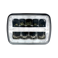 ULTRALIT - 9 High Power LED 4"x 6" or 5"x 7`" Rectangular Light With White Position Light Bar