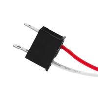 ULTRALIT - Heated 4" X 6" LED Headlight With Glass Lens & Aluminum Housing - High or Low Beam (Chrome or Black)