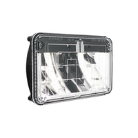 ULTRALIT - Heated 4" X 6" LED Headlight With Polycarbonate Lens & Housing (Low or High Beam)