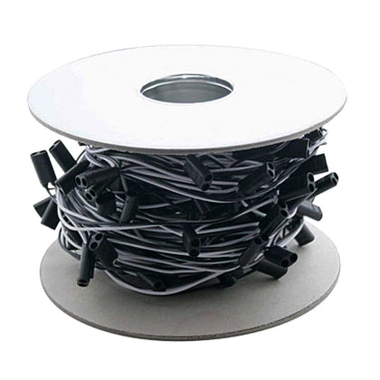 United Pacific -150 Count 2-Prong Female Bullet Plugs 16G Wire Harness Roll - 75' W/6" Lead Between Plugs
