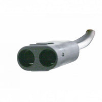 United Pacific -150 Count 2-Prong Female Bullet Plugs 16G Wire Harness Roll - 75' W/6" Lead Between Plugs