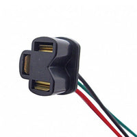 United Pacific - 3 Contact Female Headlight Pigtail For H4 Halogen Bulb