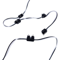 United Pacific - 2 Prong Plug Wiring Harness With 4, 5, or Plugs & 7" Lead