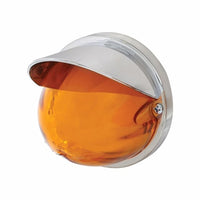 9 LEDs Dual Function GloLight Watermelon Flush Mount Kit With Visor - Amber LEDs (Amber or Clear Lens)