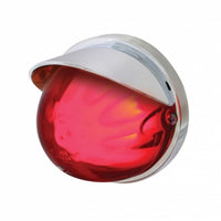 9 LED Dual Function GloLight Watermelon Flush Mount Kit With Visor - Red LED (Red or Clear Lens)