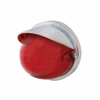 9 LED Dual Function GloLight Watermelon Flush Mount Kit With Visor - Red LED (Red or Clear Lens)