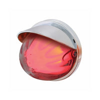 9 LED Dual Function GloLight Watermelon Flush Mount Kit With Visor - Red LED (Red or Clear Lens)