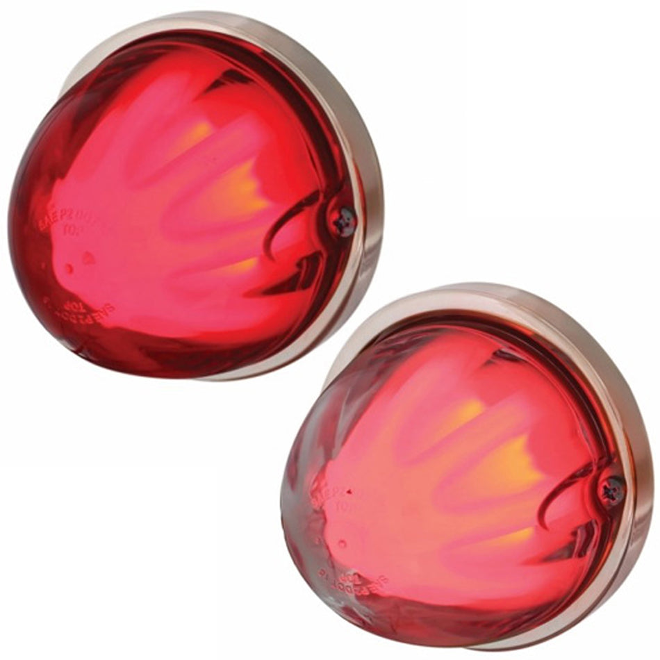 9 LED Dual Function GloLight Watermelon Flush Mount Kit - Red LED (Red or Clear Lens)