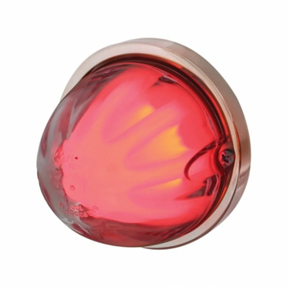 9 LED Dual Function GloLight Watermelon Flush Mount Kit - Red LED (Red or Clear Lens)