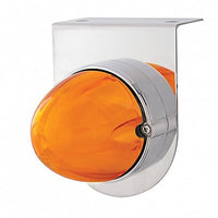 Stainless Light Bracket With 9 LED Dual Function Watermelon GloLight - Amber LEDs (Amber or Clear Lens)