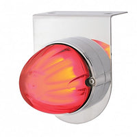 Stainless Light Bracket With 9 LED Dual Function Watermelon GloLight - Red LEDS (Red or Clear Lens)