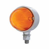 United Pacific - 9 LED Dual Function GloLight Single Face Light - Amber LEDs (Amber or Clear Lens)
