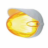 9 LED Dual Function GloLight Watermelon Grakon 1000 Flush Mount Kit With Visor - Amber LEDs (Amber or Clear Lens)