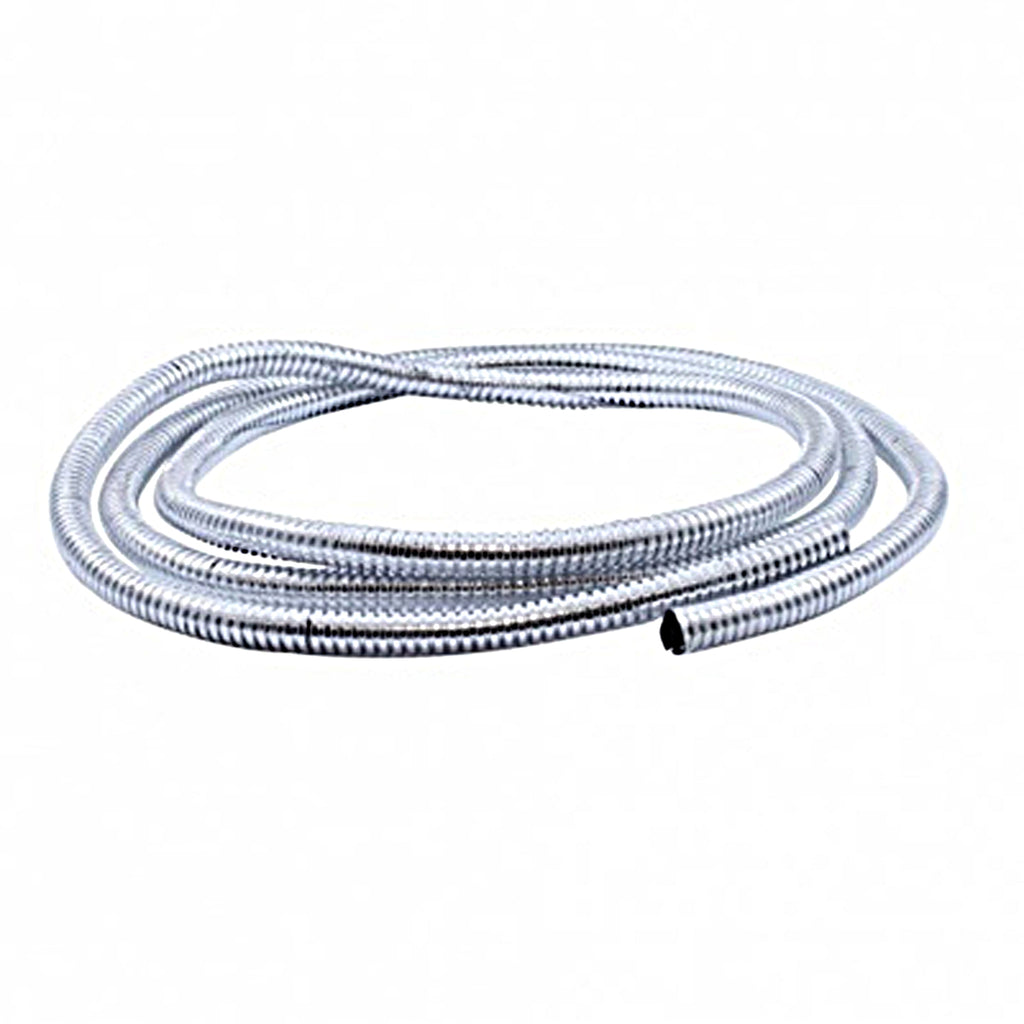 United Pacific - 72" Long Chrome Wire Loom (1/4", 3/8", 1/2", 5/8", 3/4" Diameters)