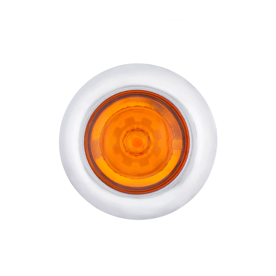 LED Dual Function ArcBlast 3/4" Mini Clearance/Marker Light - Amber LED (Amber or Clear Lens)