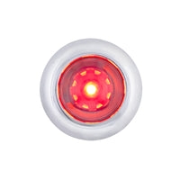 LED Dual Function ArcBlast 3/4" Mini Clearance/Marker Light - Red LED (Red or Clear Lens)