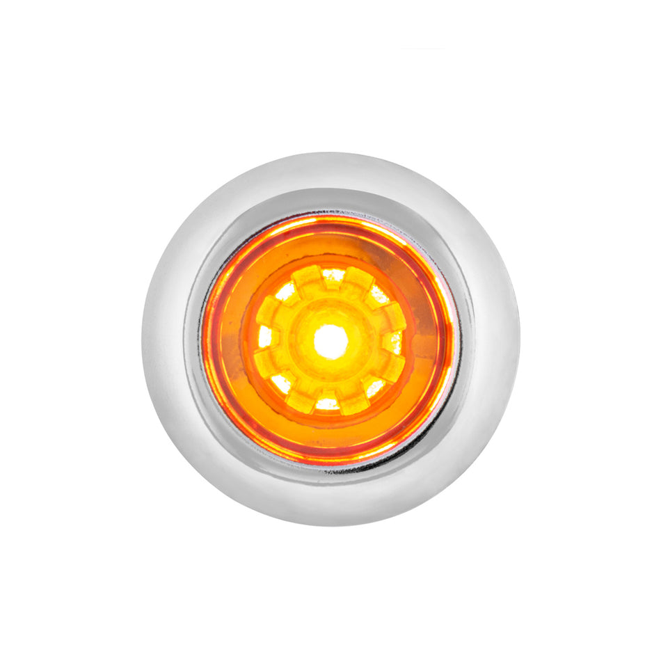 LED Single Function ArcBlast 3/4" Mini Clearance/Marker Light - Amber LED (Amber or Clear Lens)
