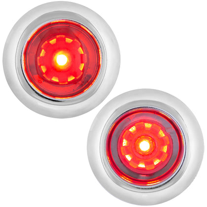 LED Single Function ArcBlast 3/4" Mini Clearance/Marker Light - Red LEDs (Red or Clear Lens)