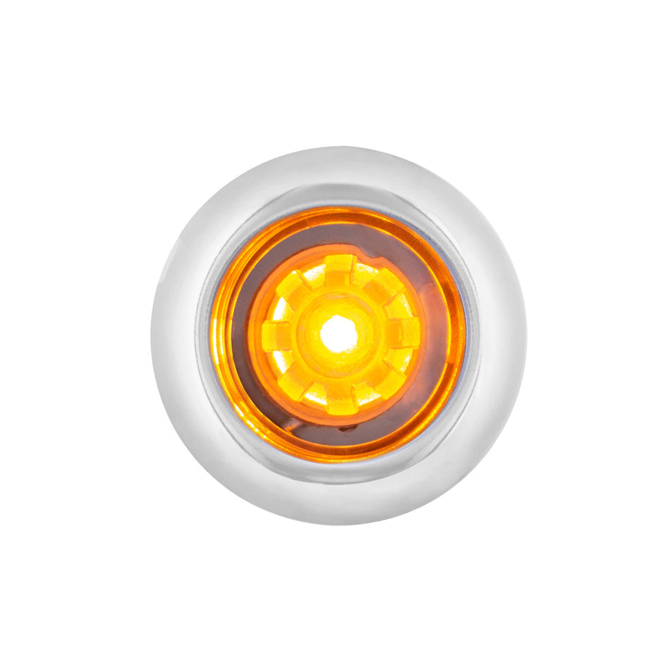 LED Single Function ArcBlast 3/4" Mini Clearance/Marker Light - Amber LED (Amber or Clear Lens)