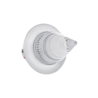 4 LED Dual Function 3/4" Mini Spike Clearance/Marker Light With Stainless Steel Bezel - Amber, Red, Blue or White (Clear Lens)