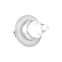 4 LED Dual Function 3/4" Mini Spike Clearance/Marker Light With Stainless Steel Bezel - Amber, Red, Blue or White (Clear Lens)