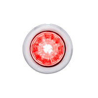 4 LED Dual Function 3/4" Mini Watermelon Clearance/Marker Light - Amber, Red, Blue or White LEDs (Clear Lens)